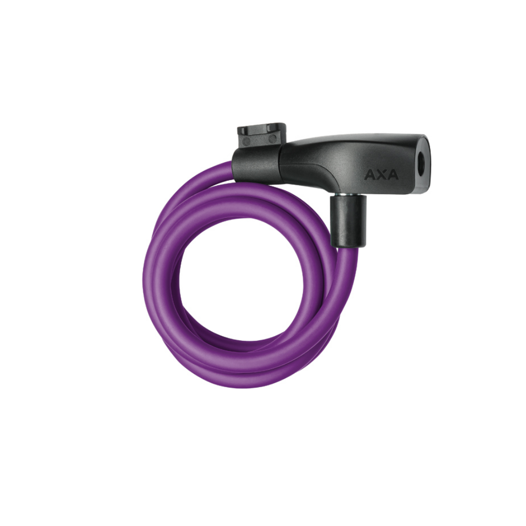 Axa Resolute cable lock 8x120cm Purple
