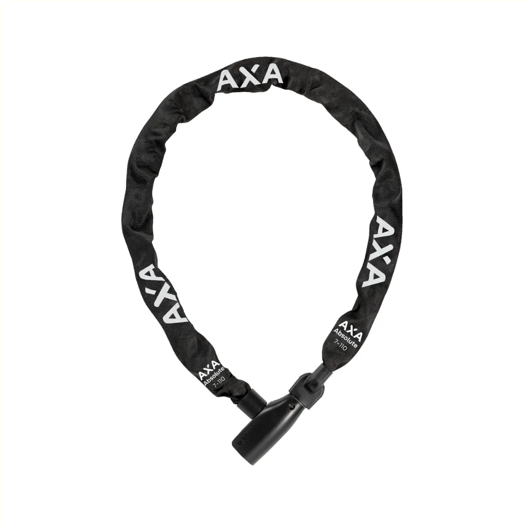 Axa Absolute 7-110 Kettenschloss, 110 cm lang, 7 mm Glieder. Sicherheitsstufe 9