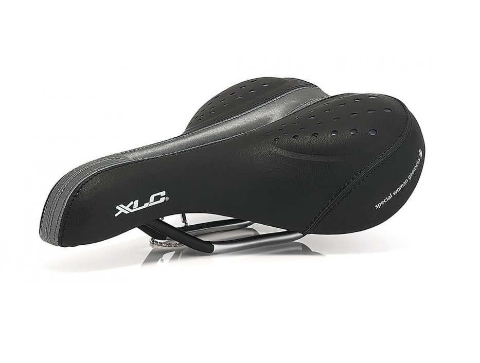 XLC Globetrotter saddle SA-G01 black, ladies 278x168mm