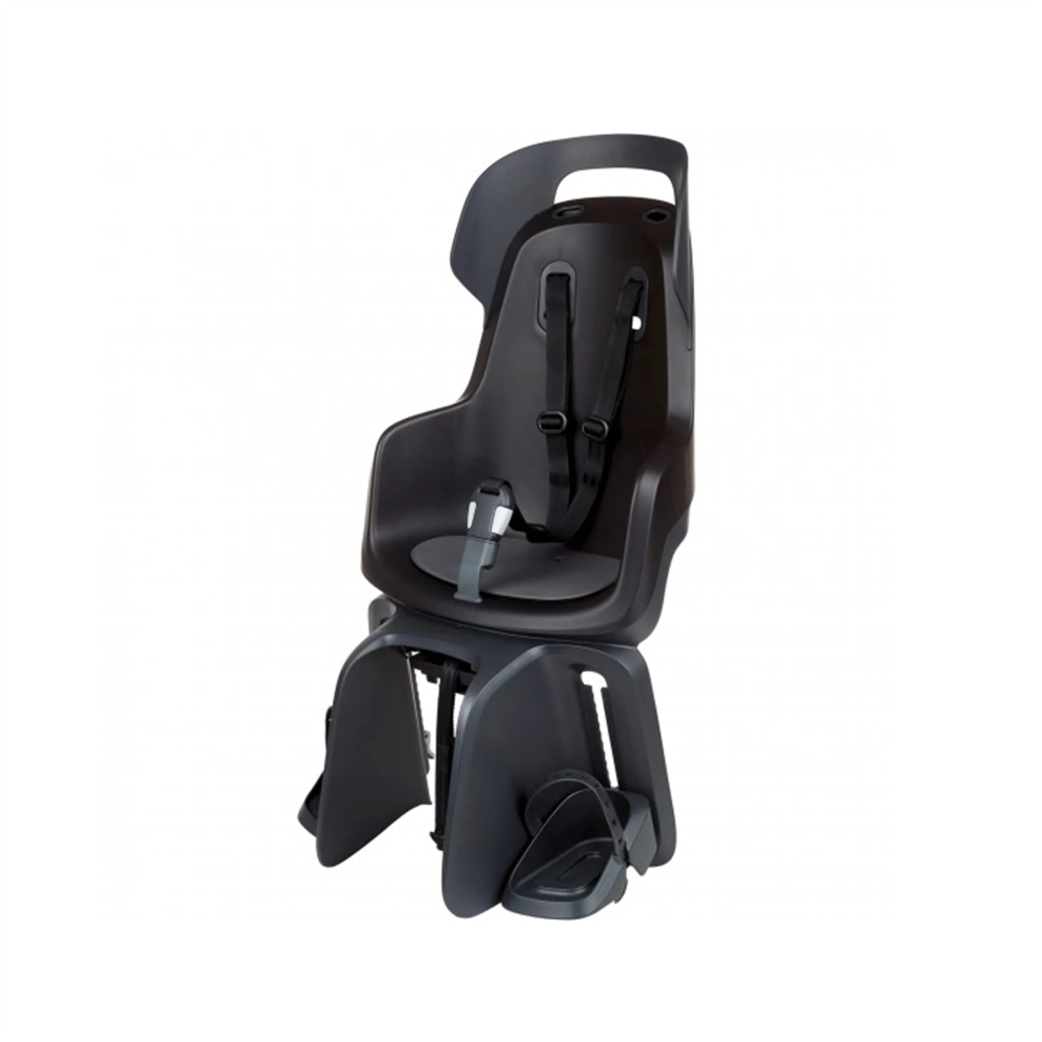 Bobike Go Maxi rear seat, MIK-HD carrier mounting. Colour: Urban Black