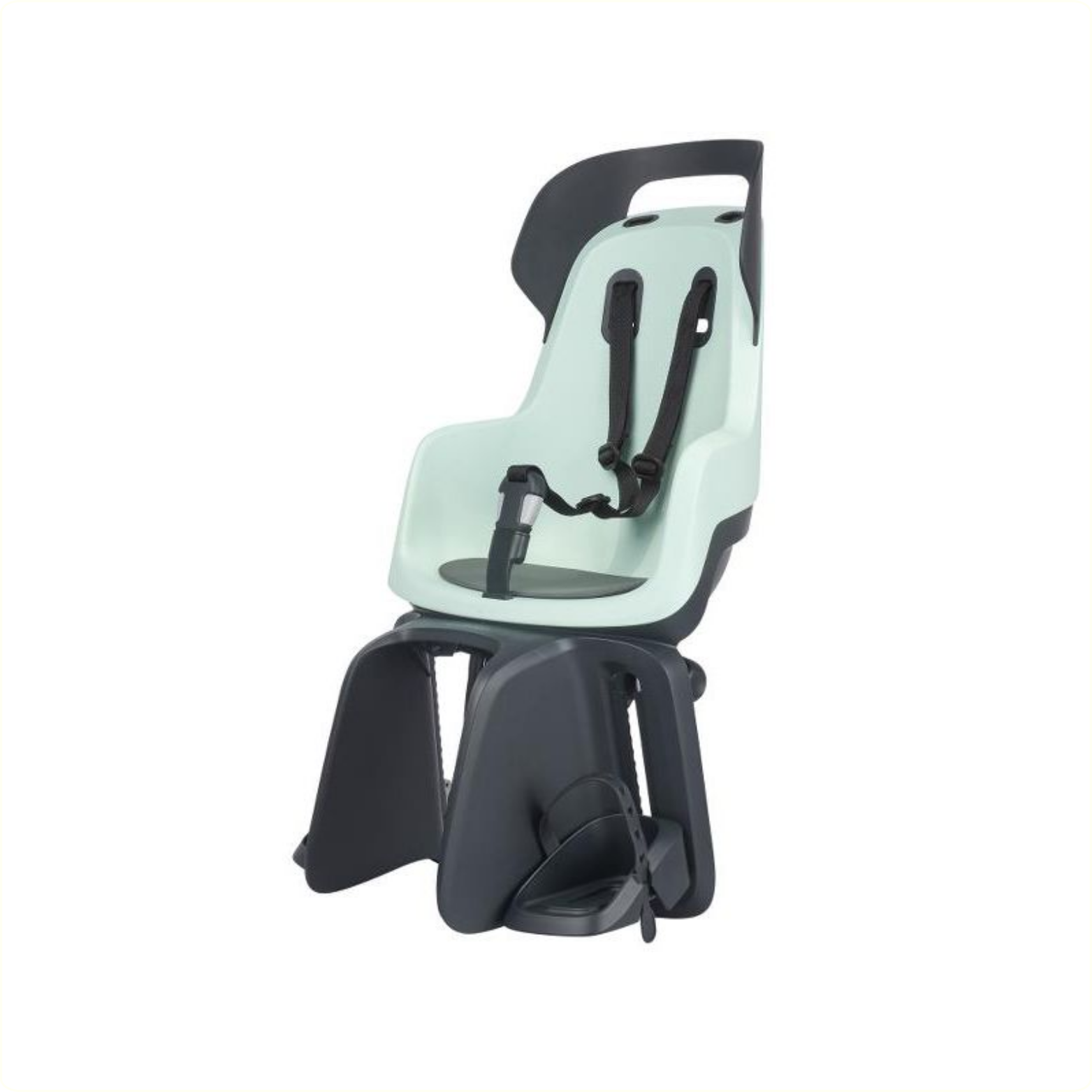 Bobike Go Maxi rear seat, carrier mounting. Color: Marshmallow Mint