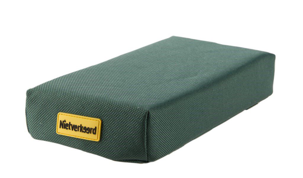 NietVerkeerd luggage carrier cushion dark green 32x15x5cm