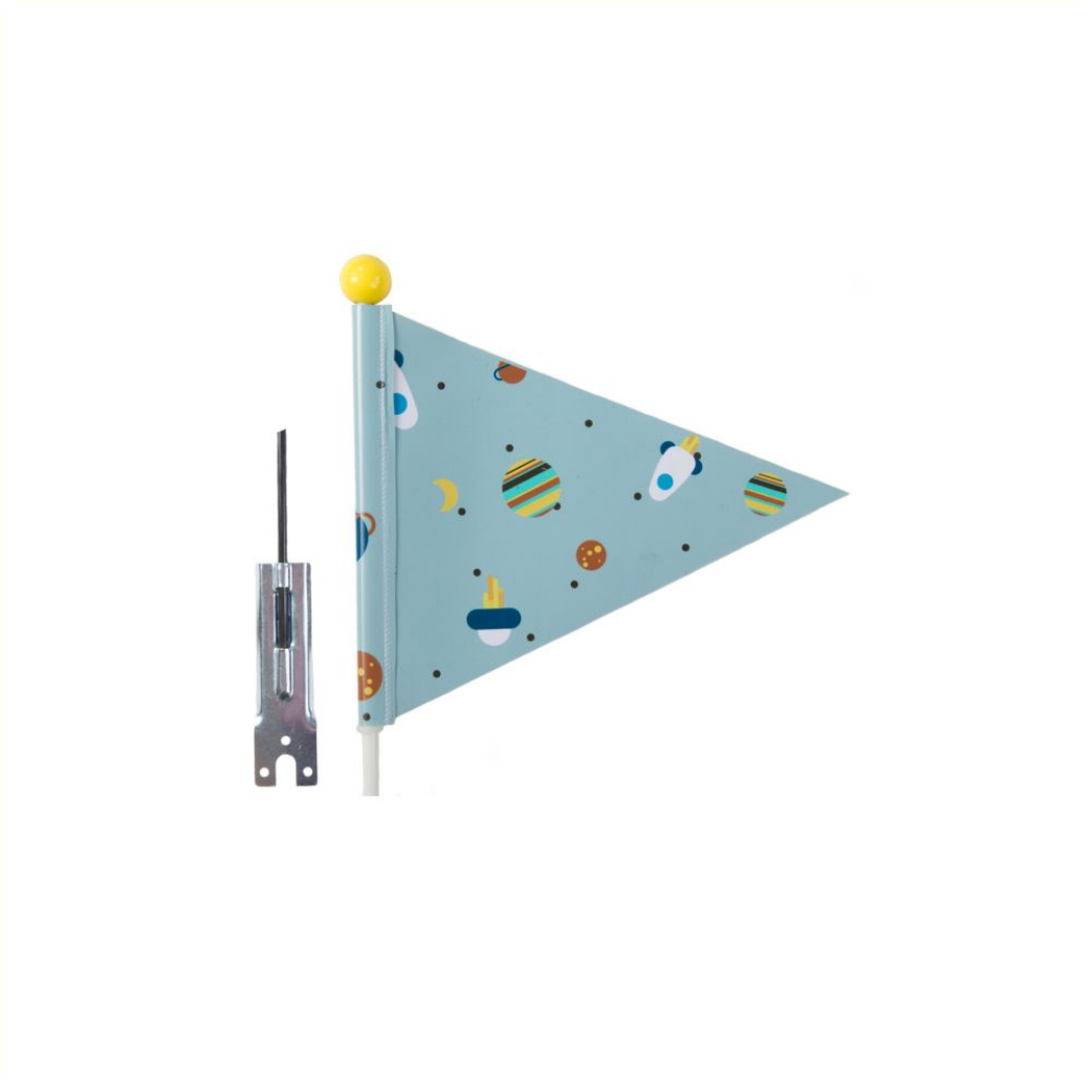 PexKids bicycle flag Rocket. Divisible