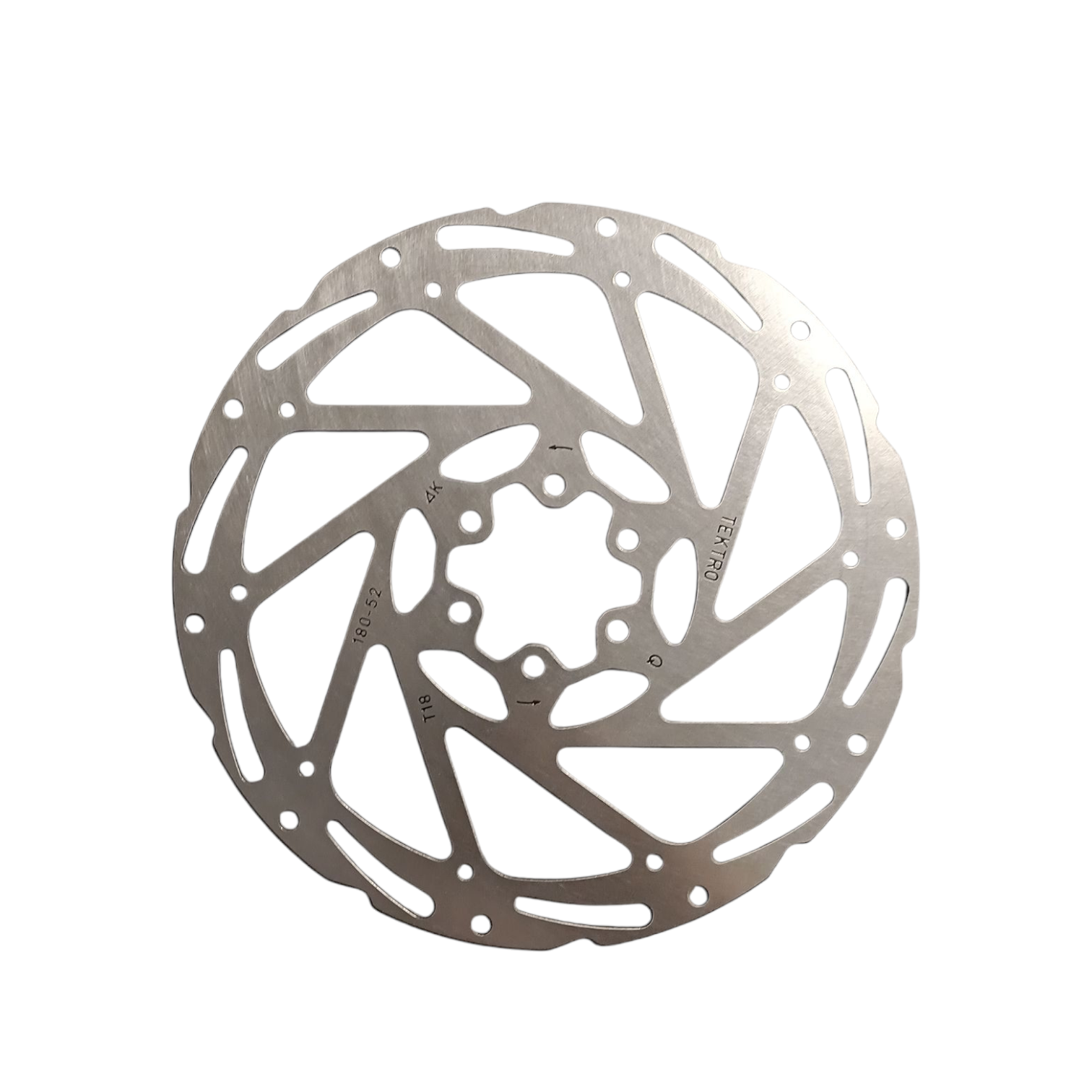 Tektro disc brake rotor TR180-45 ø180x1.85mm, 6-bolt, silver