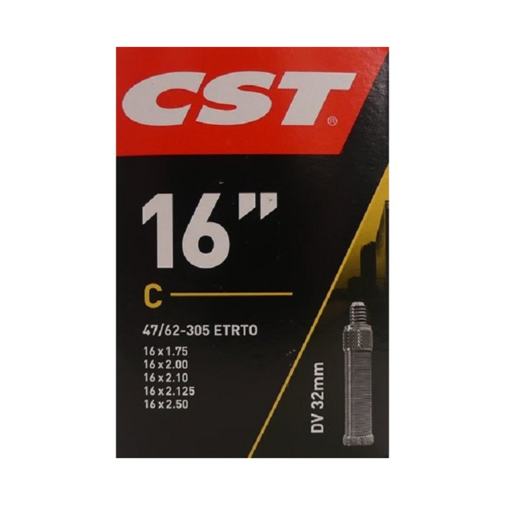 CST inner tube 16x1.1/4-1.75 ETRTO 47/62-305 Combi, Valve: Dunlop Blitz/Holland 32mm