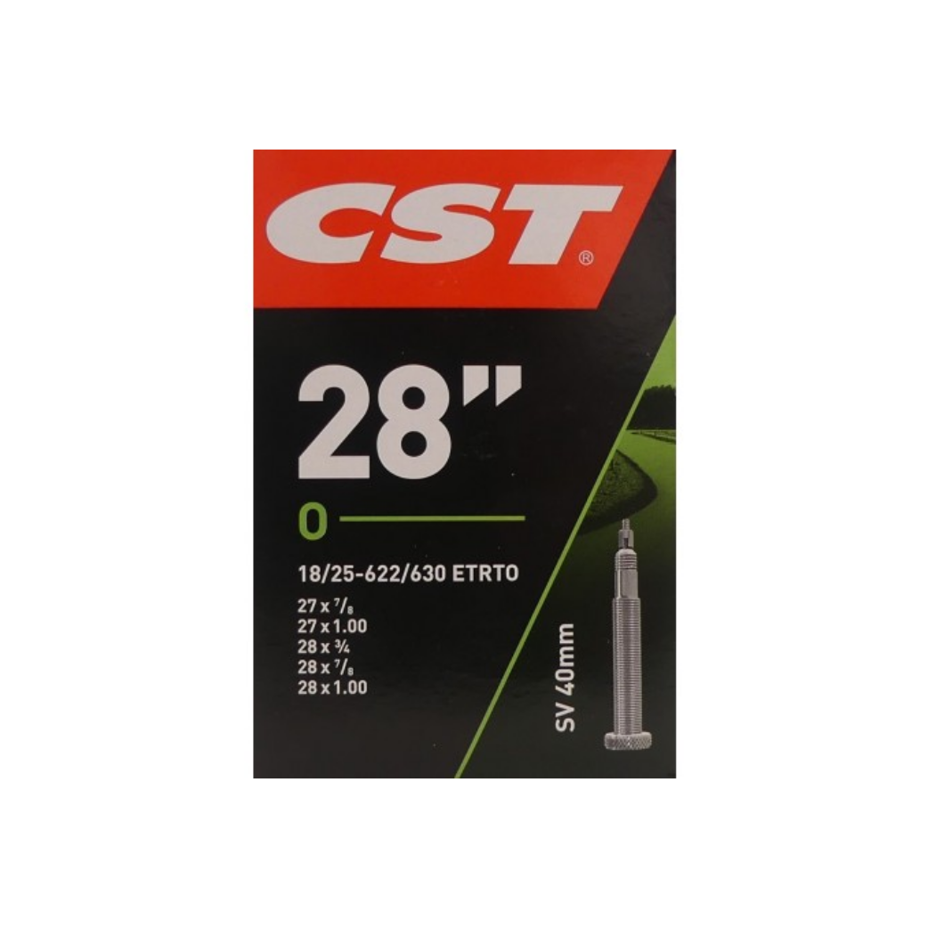 CST Inner Tube 28x3/4-1 ETRTO 18/25-622/630, French Valve 40mm