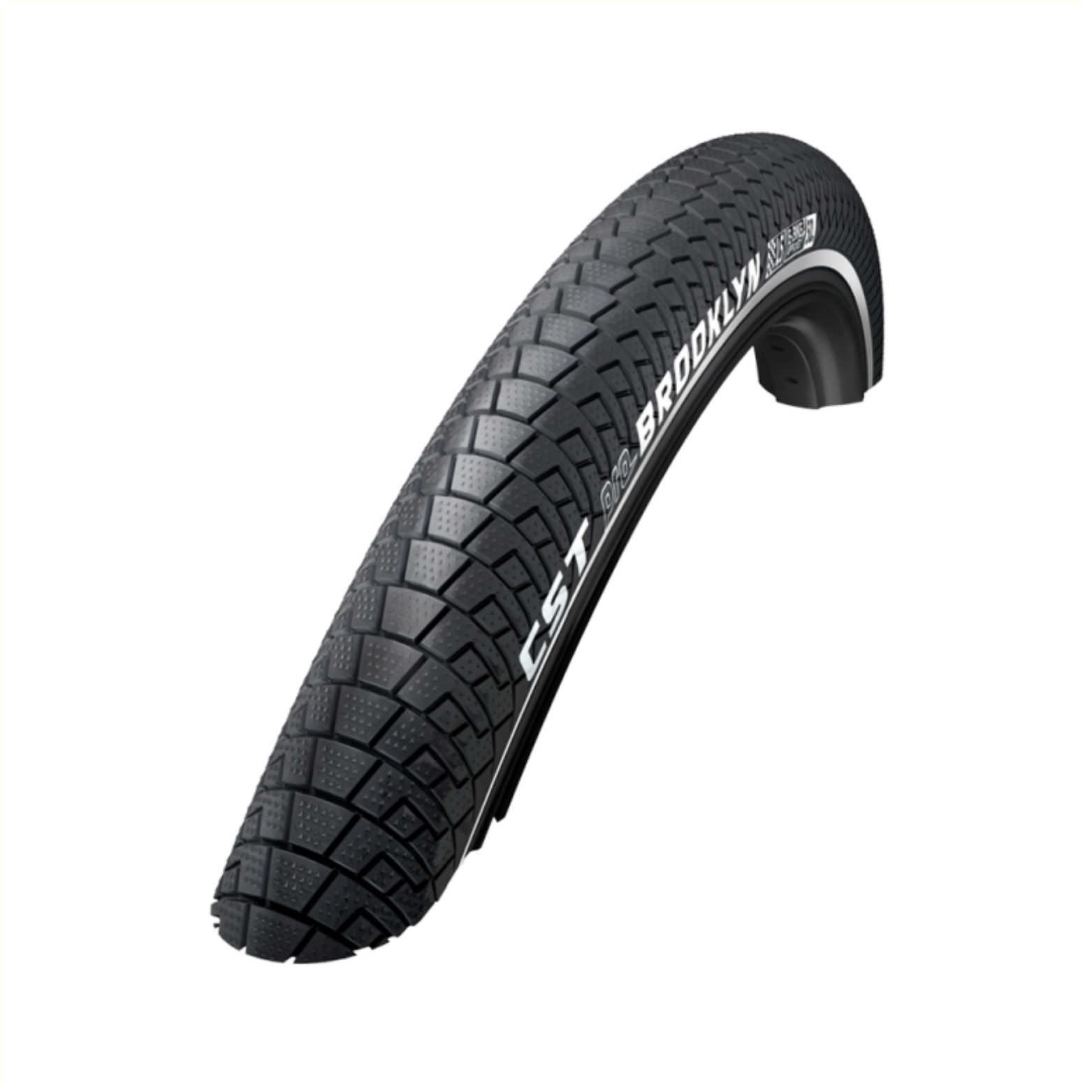 CST Brooklyn Black (2mm anti-puncture) 24x2.15, ETRTO 55-507
