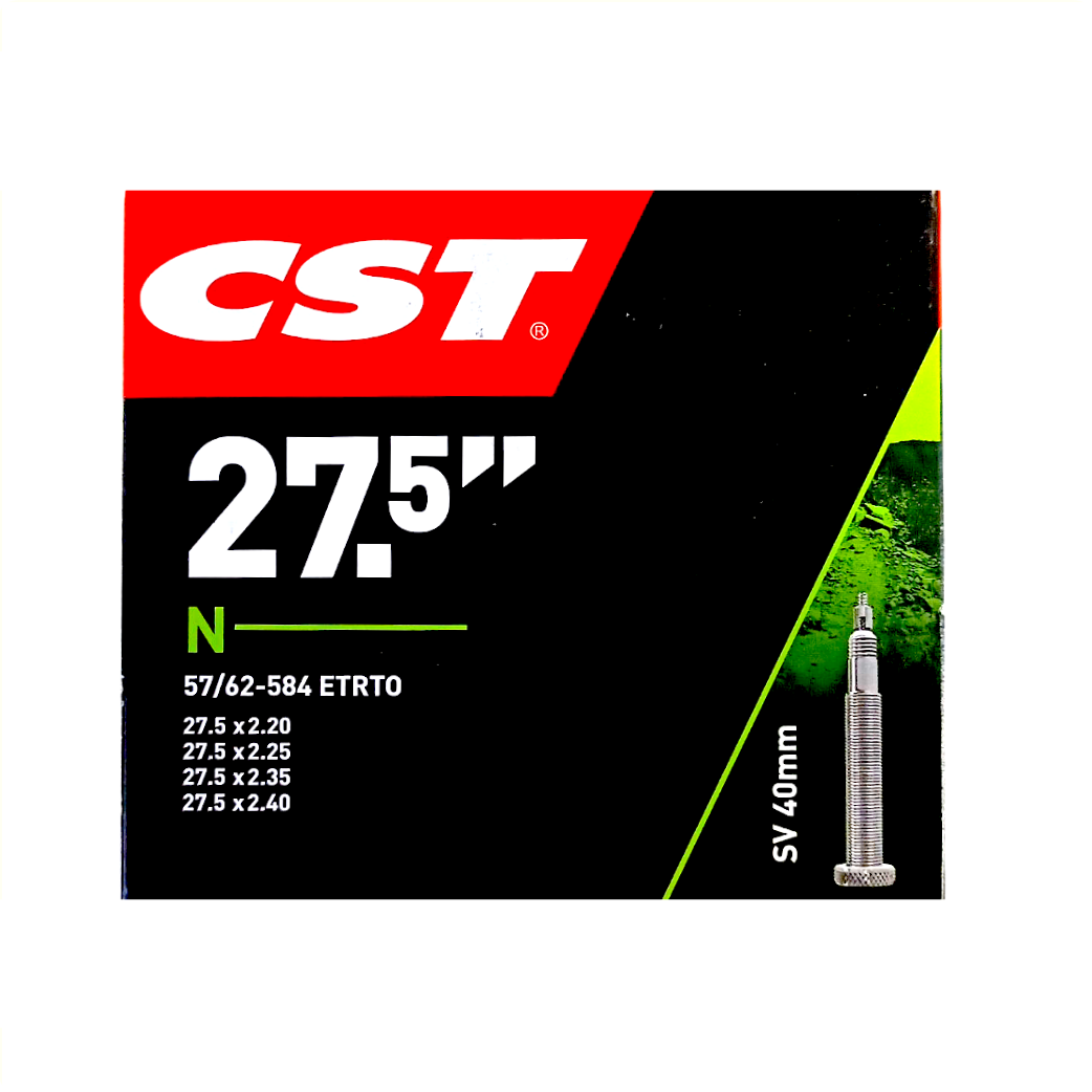 CST Inner Tubes 27.5x2.20 -27.5x2.40 ETRTO 57/62--584 Valve 40mm: Sclaverand/French