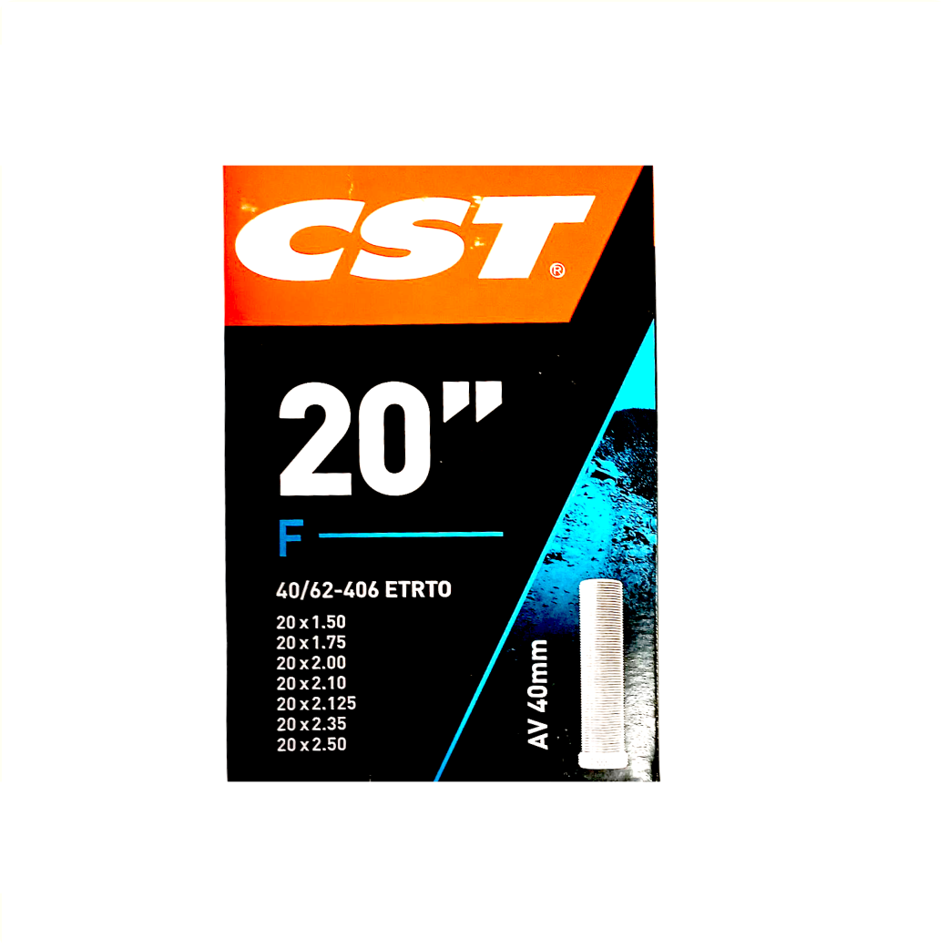 CST Inner Tube 20x1.75/2 ETRTO 40/62-406 Combi, Valve: Blitz/Dutch 40mm