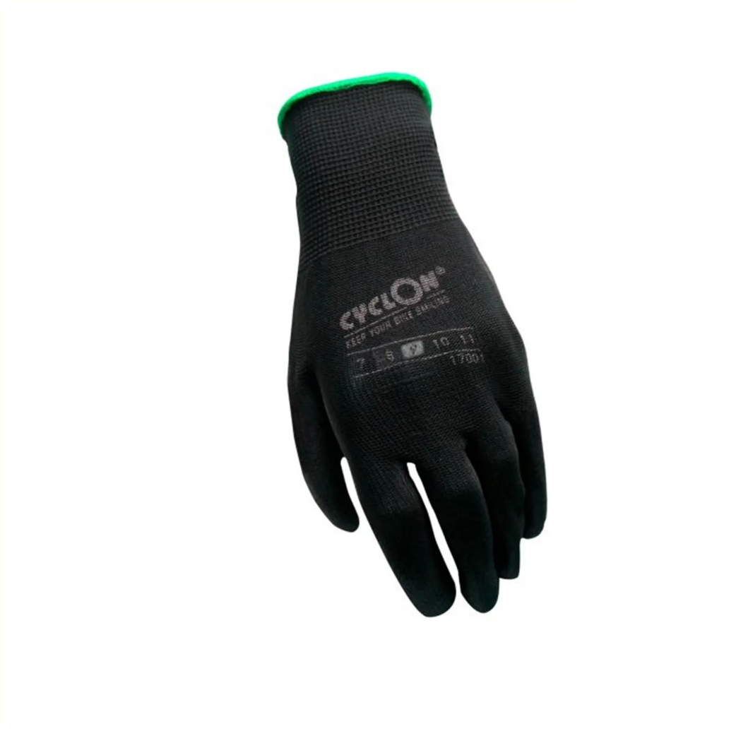 Working Gloves CyclOn flex nyl/pu M.9 - green - 1 pair