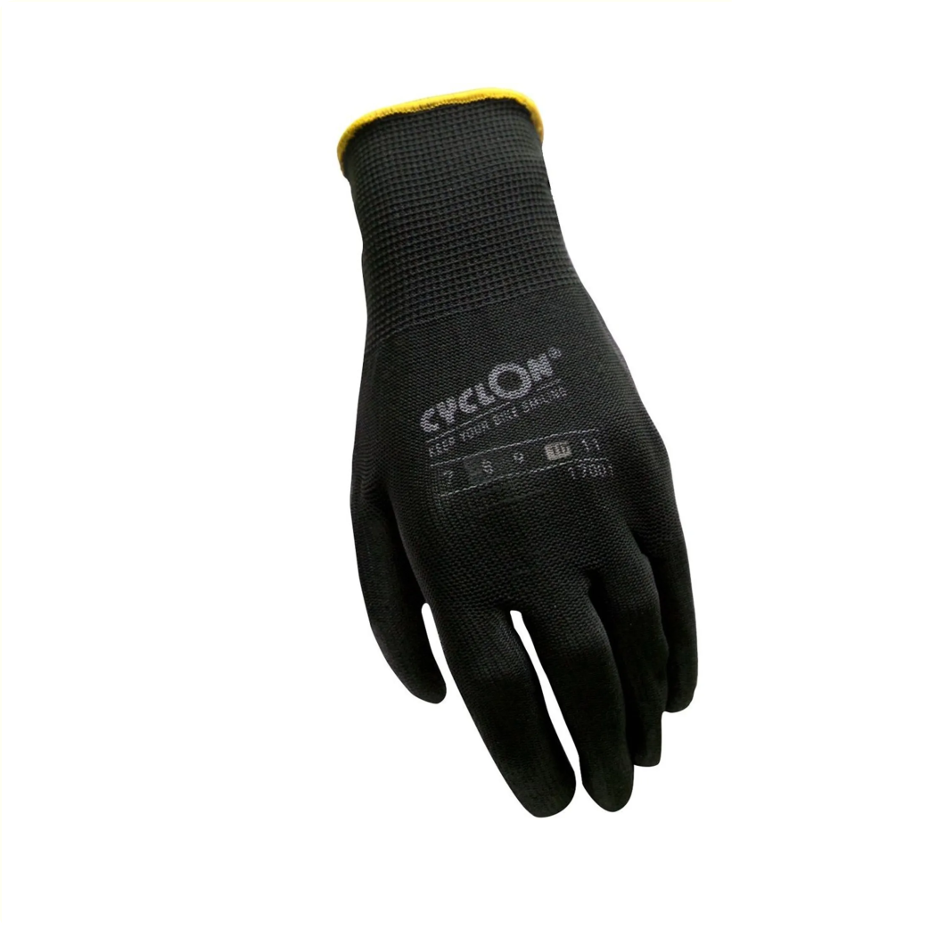 Working Gloves CyclOn flex nyl/pu M.10 - yellow - 1 pair