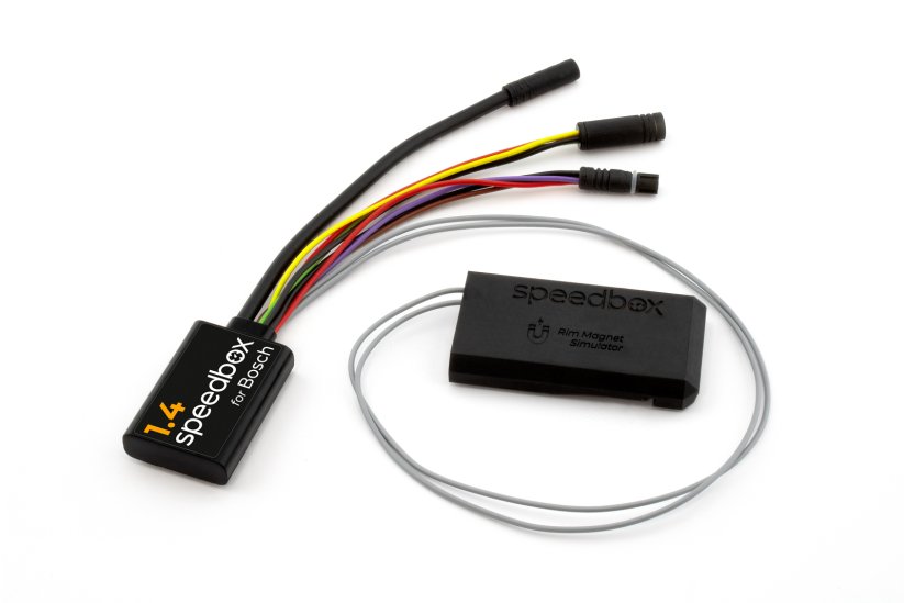 SpeedBox 1.4 Bosch SX Gen + Smart System rim magnet E-Bike Tuning kit.