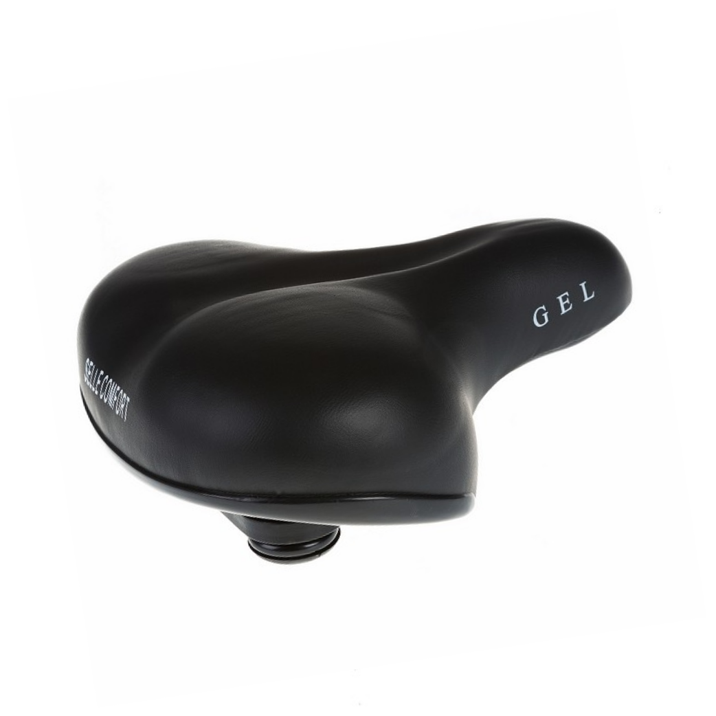 Selle Comfort GEL saddle, including strap.
