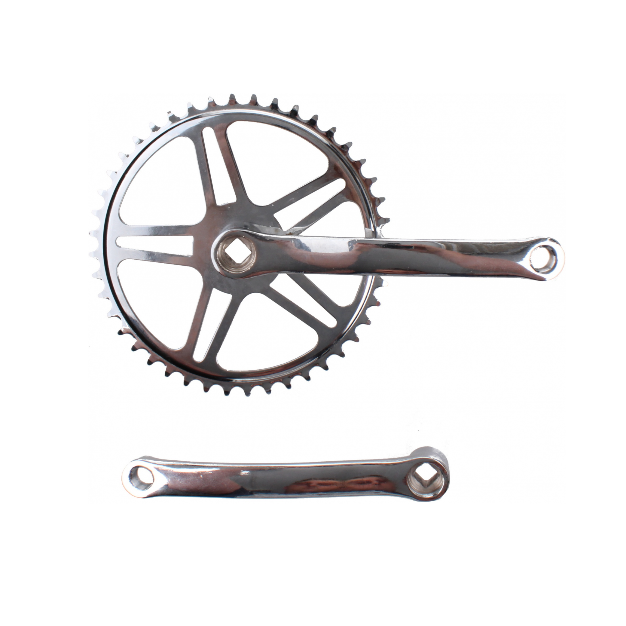 Vinty crankset 46T 1/8", crank 170mm cotterless