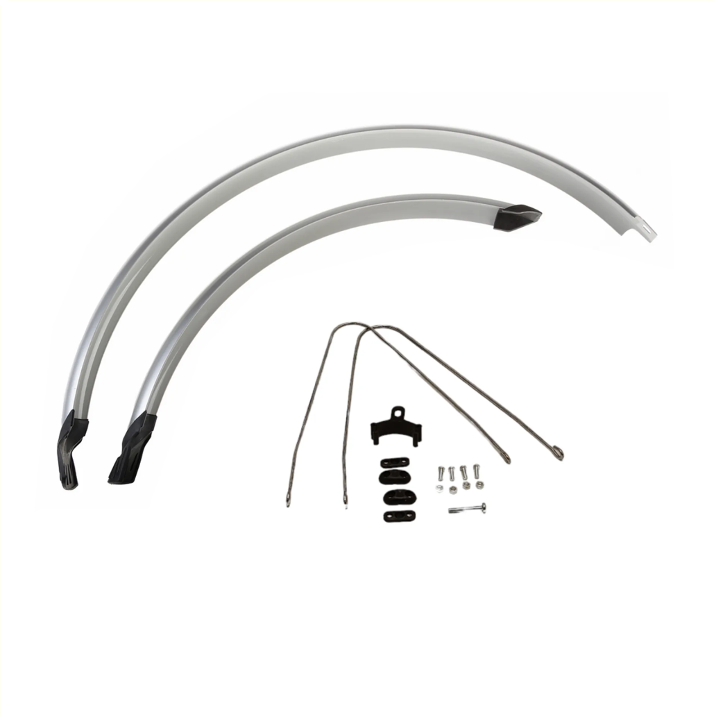 FALKX Mudguards set 28" silver