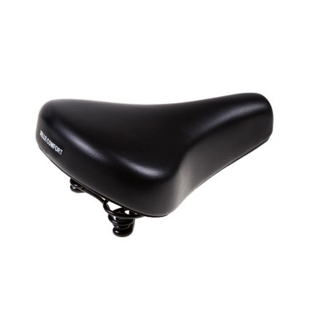 Selle Comfort saddle City Foam, vacuum sealed, with strap