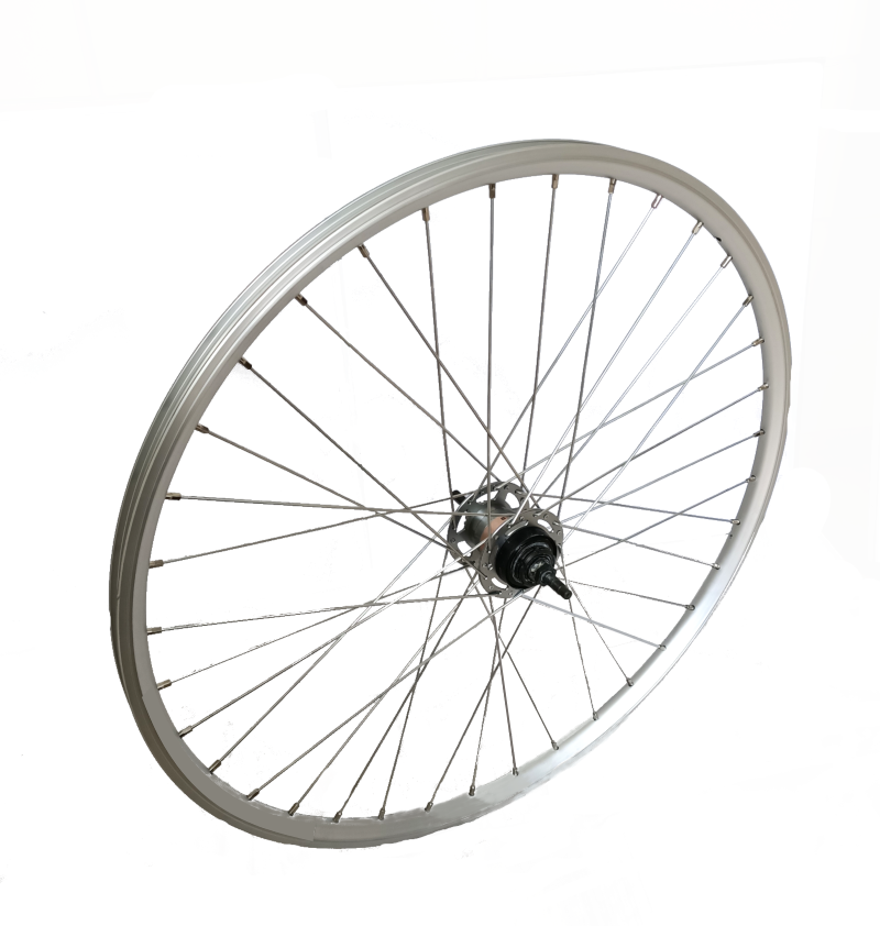 Rear wheel 28 x 1 3/8 Nexus 3 (for Rollerbrakes) silver