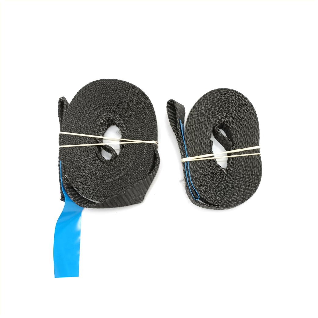 Lifting straps for electric hoist