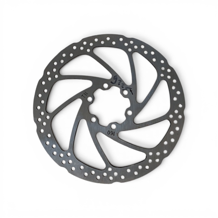 FALKX brake disc 160mm. 6-bolt mounting