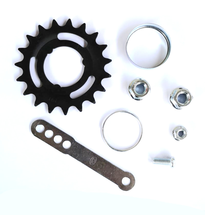 Sprocket set for KT brake hub