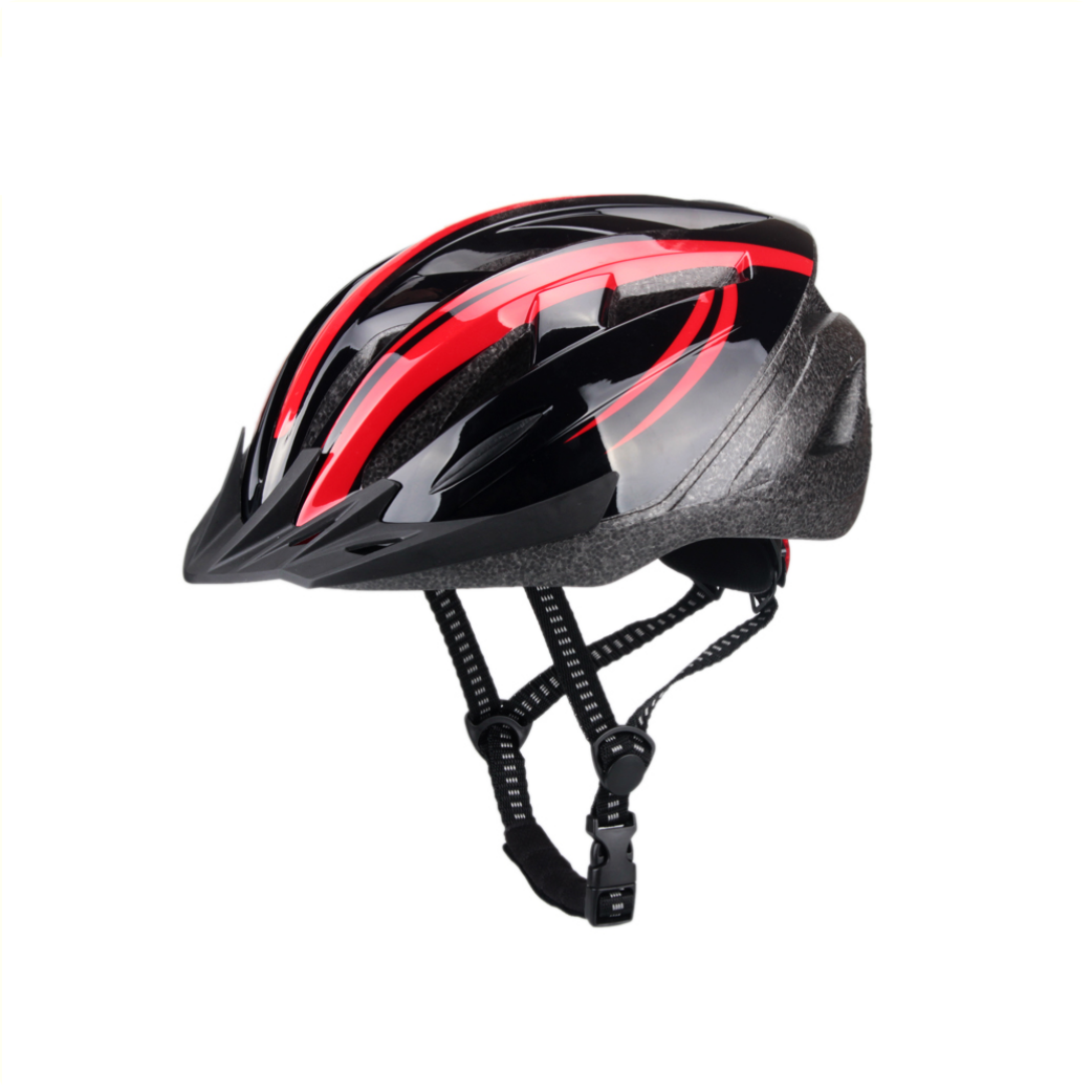 FALKX Helmet, size L 58-61cm red/black. Complies with NEN-EN 1078:2012+A1:2012
