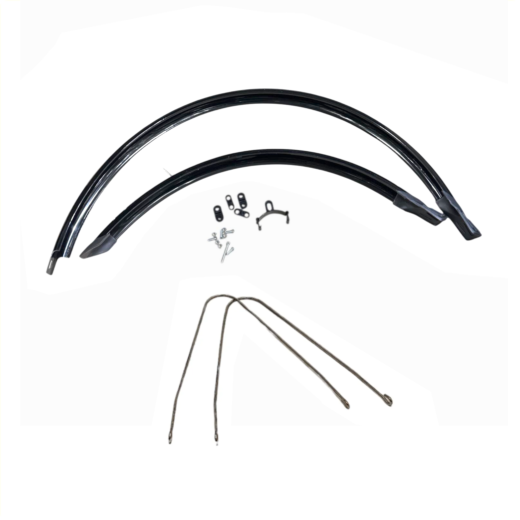 FALKX Mudguards set 28", black