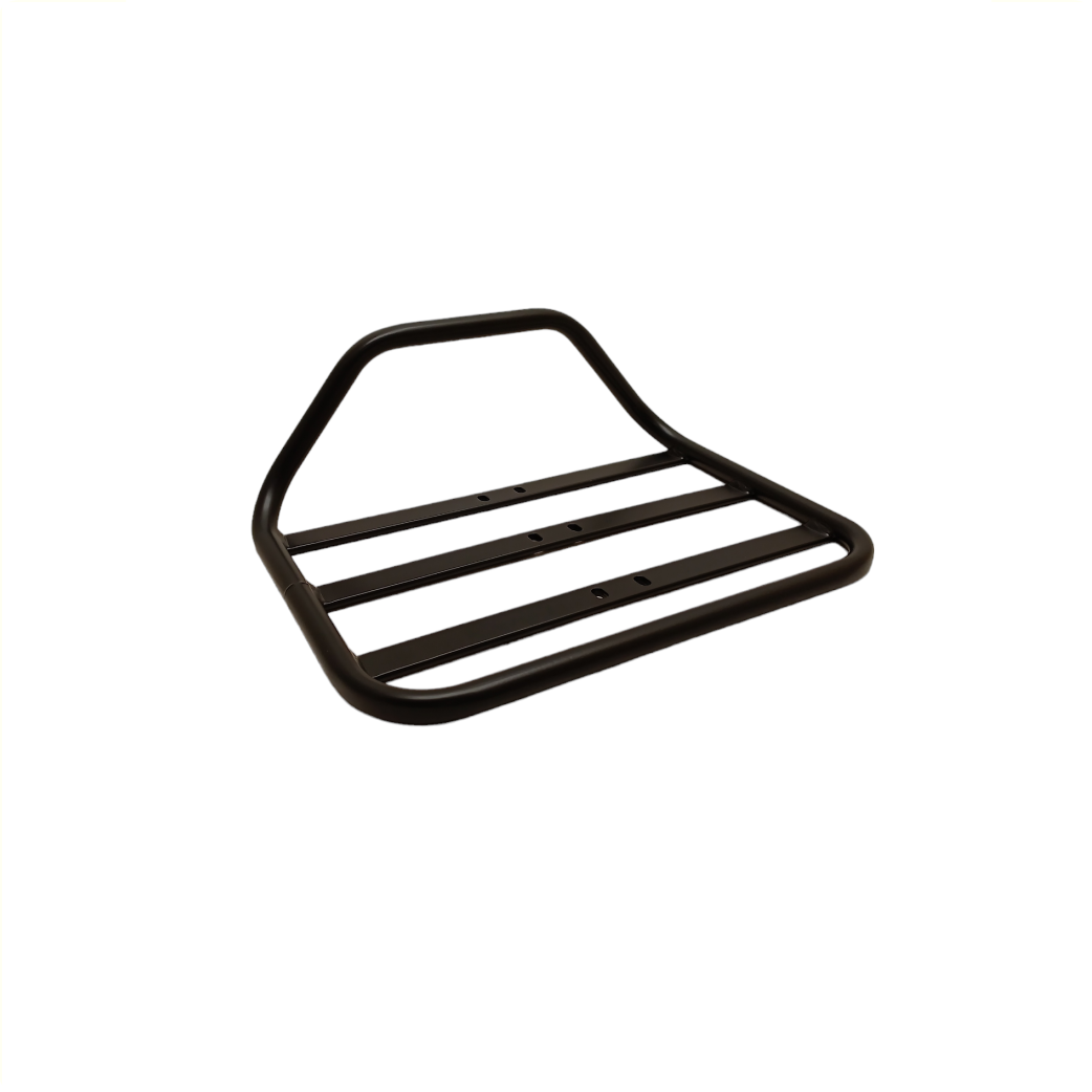 Front carrier Steco/ Avalon E-Load/E-Delivery, black.