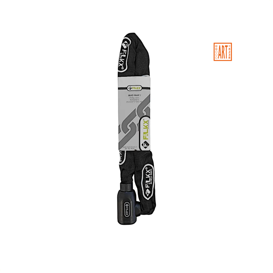 FALKX Mad Max I Chain lock 9x900mm black. Nylon cover ART**