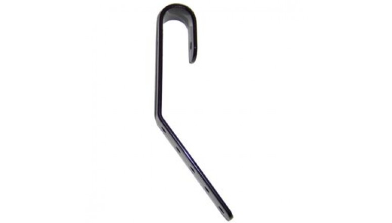 Front carrier handlebar bracket black, per piece