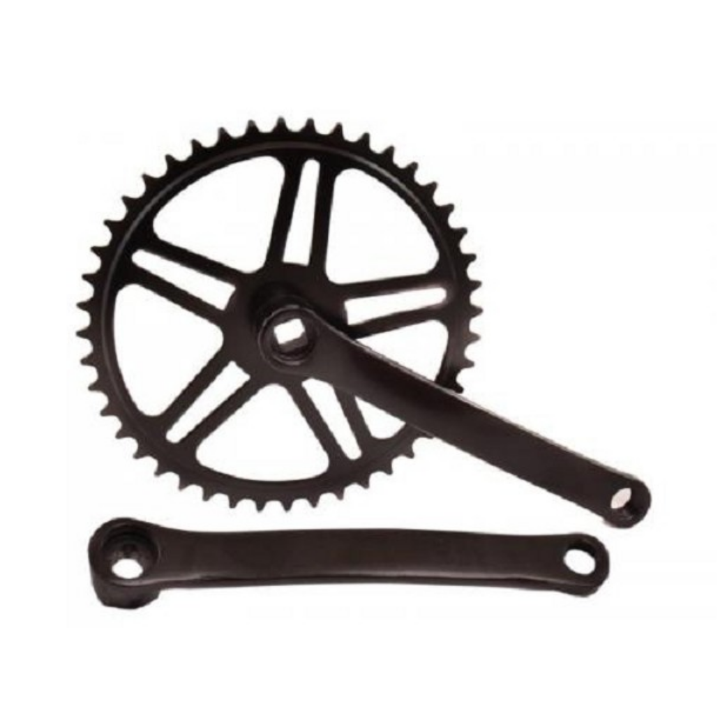 FALKX Black Steal crankset 44T black