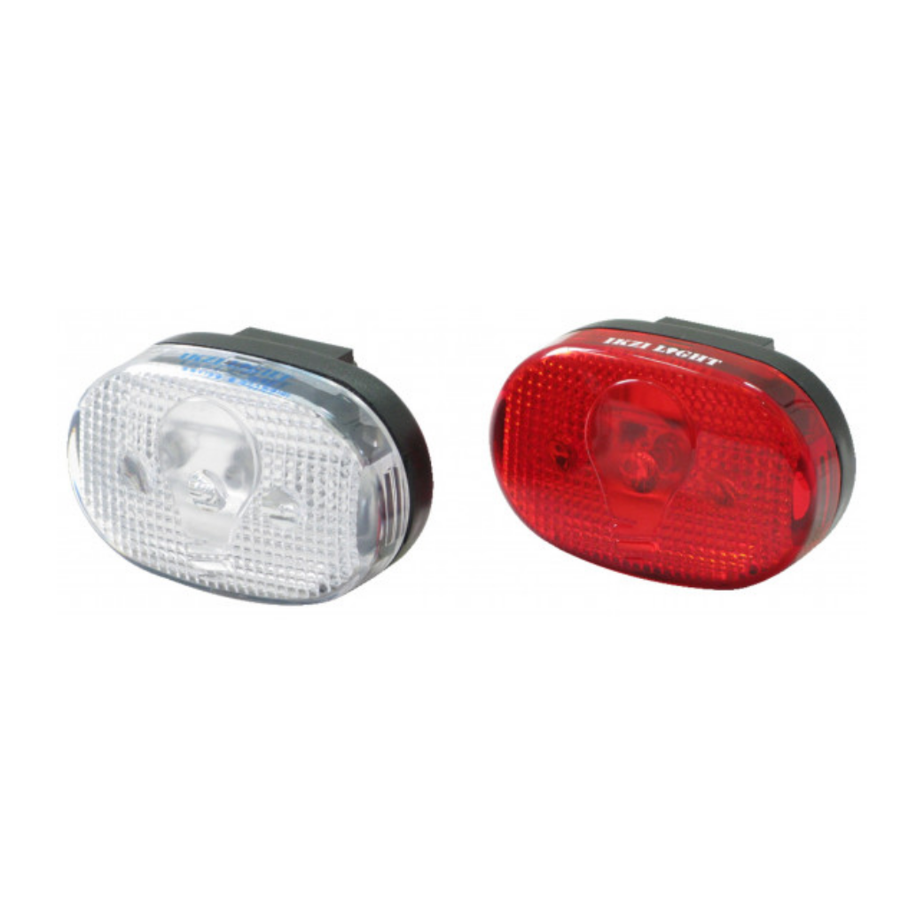 IkziLight lighting set 3xLED, white & red Battery