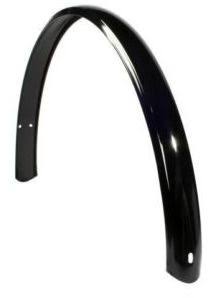 bicycle mudguard, rear. black 28x1 5/8x1 3/8