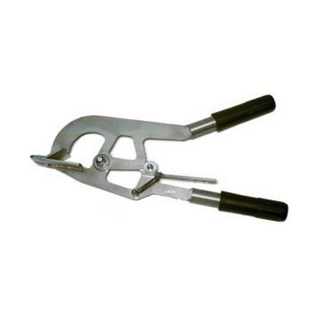 Rear fork spreader for tire mounting
