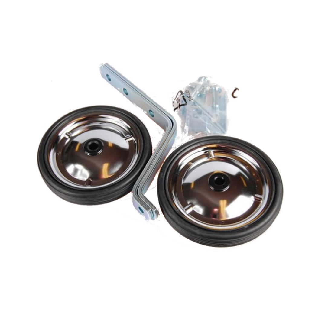 Training wheels 12+16+18 inches with double mounting