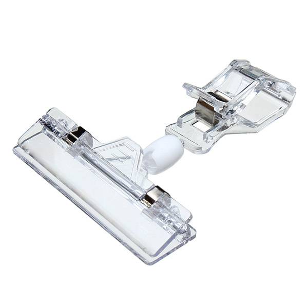 Mirage price tag holder handlebar 11x8cm, transparent