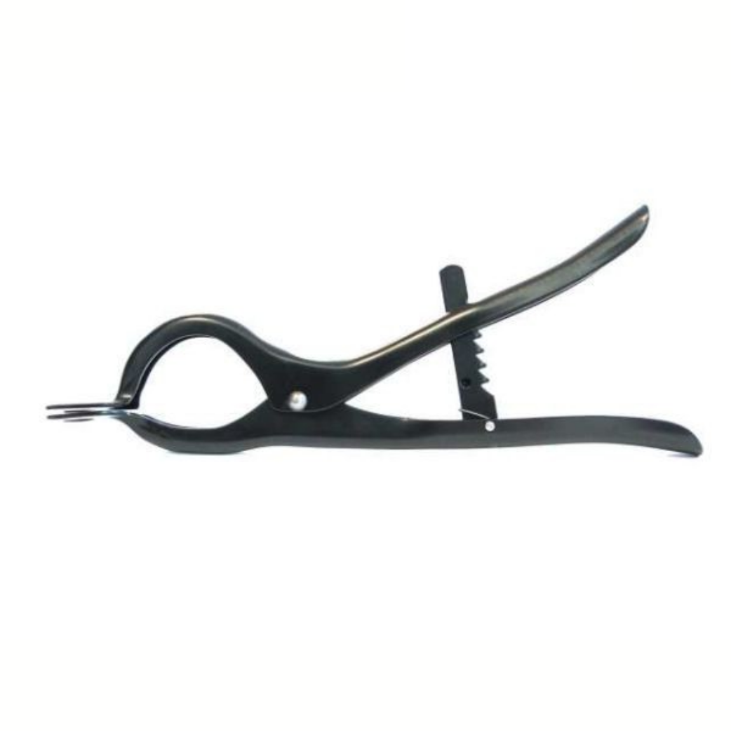 Rear fork spreader for tire mounting