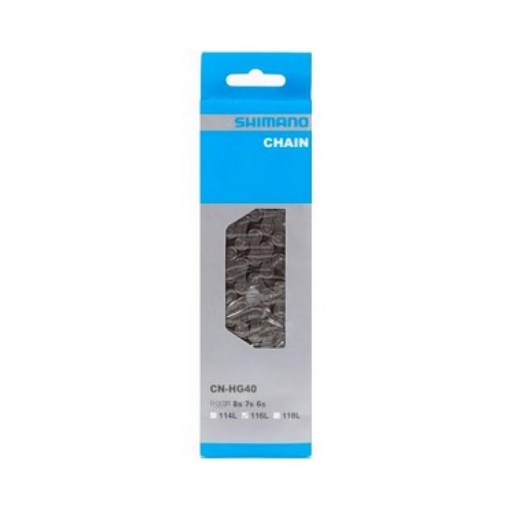 Shimano Bicycle Chain HG40 116 Links 6/7/8S