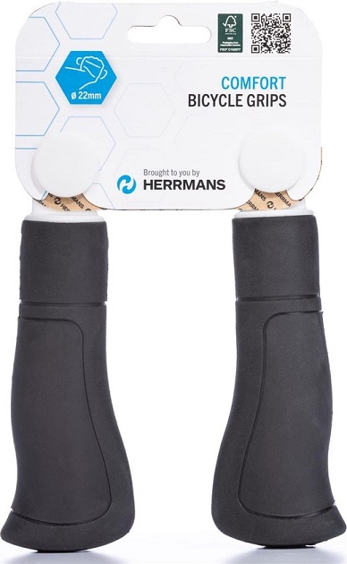 Herrmans grips Card-D Grip Ergo black