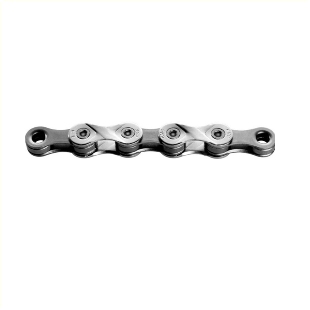 KMC X9 chain Silver/grey 1/2x11/128,X-Bridge, 9-speed