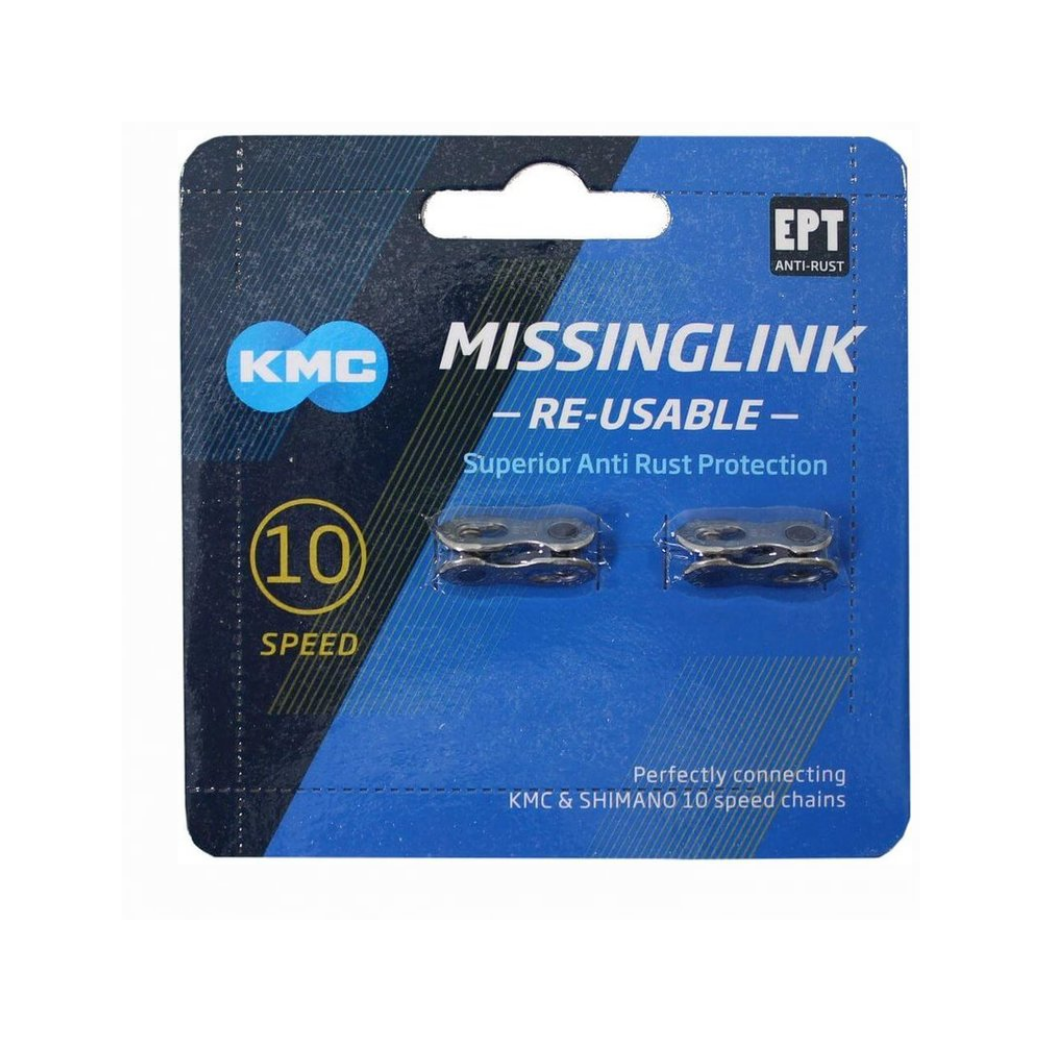 KMC chain link Missinglink X10-speed silver, EPT, 1/2x1128, anti-rust
