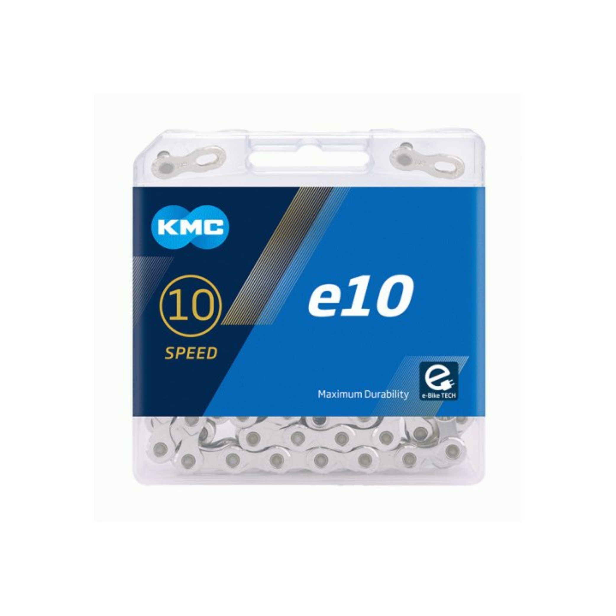 KMC chain e10, 1/2x11/128, 10-speed mid motor e-bike chain
