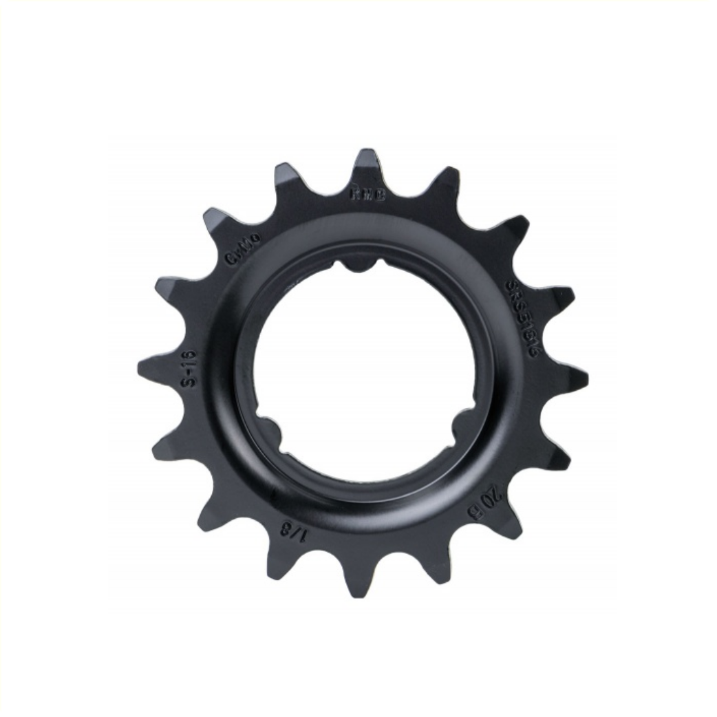 KMC sprocket 16T Shimano 1/2x1/8, for Shimano gear hubs.