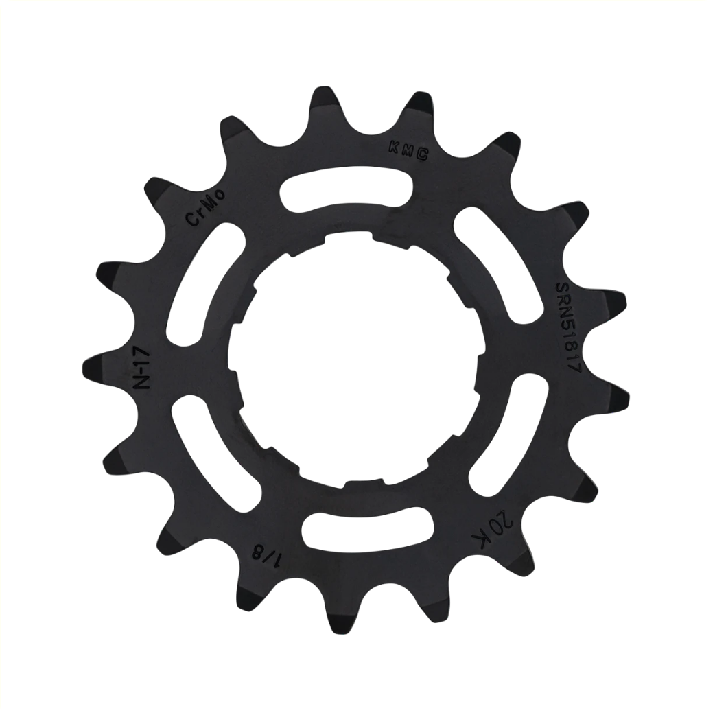 KMC sprocket R Enviolo narrow 19T rear sprocket. Chromoly Black 1/2x3/32.