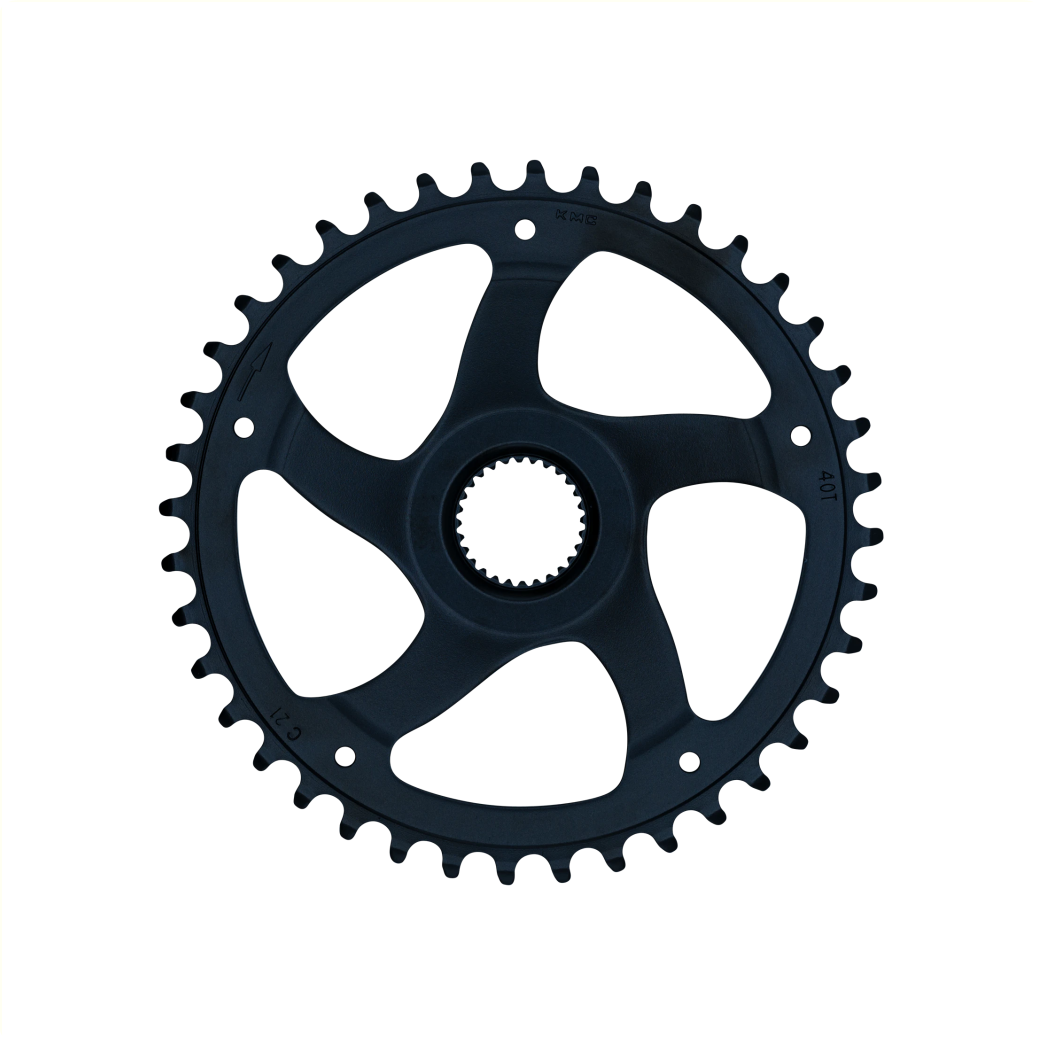 KMC Bosch Gen 4 Super Narrow, 40T, Spacerless, Chainline 52.0 mm