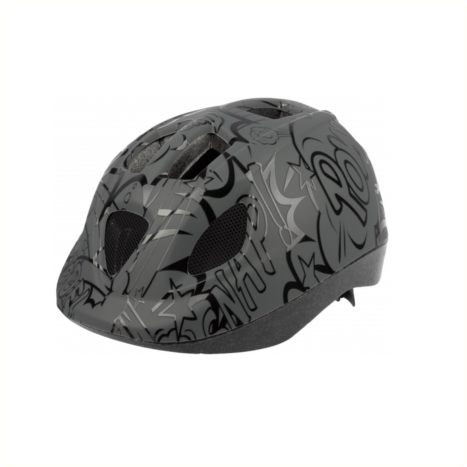 Polisport children's helmet D.B. Balloons. size: XS (46/53 cm), color: gray/black