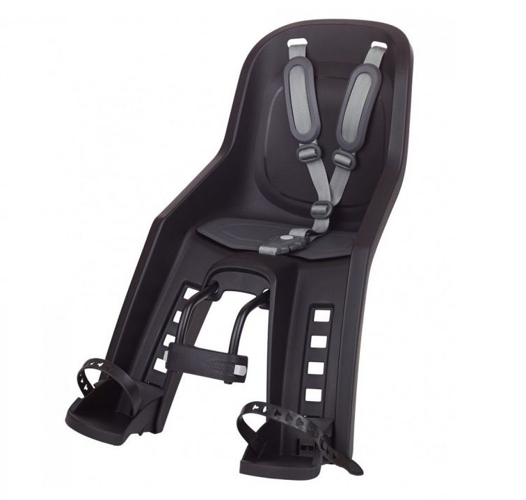 Polisport Bubbly mini plus voorzitje. zwart/donkerrgrijs