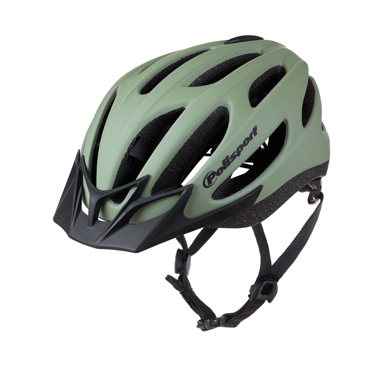 Polisport Helmet Sport Flow Matt green M (55-57cm)