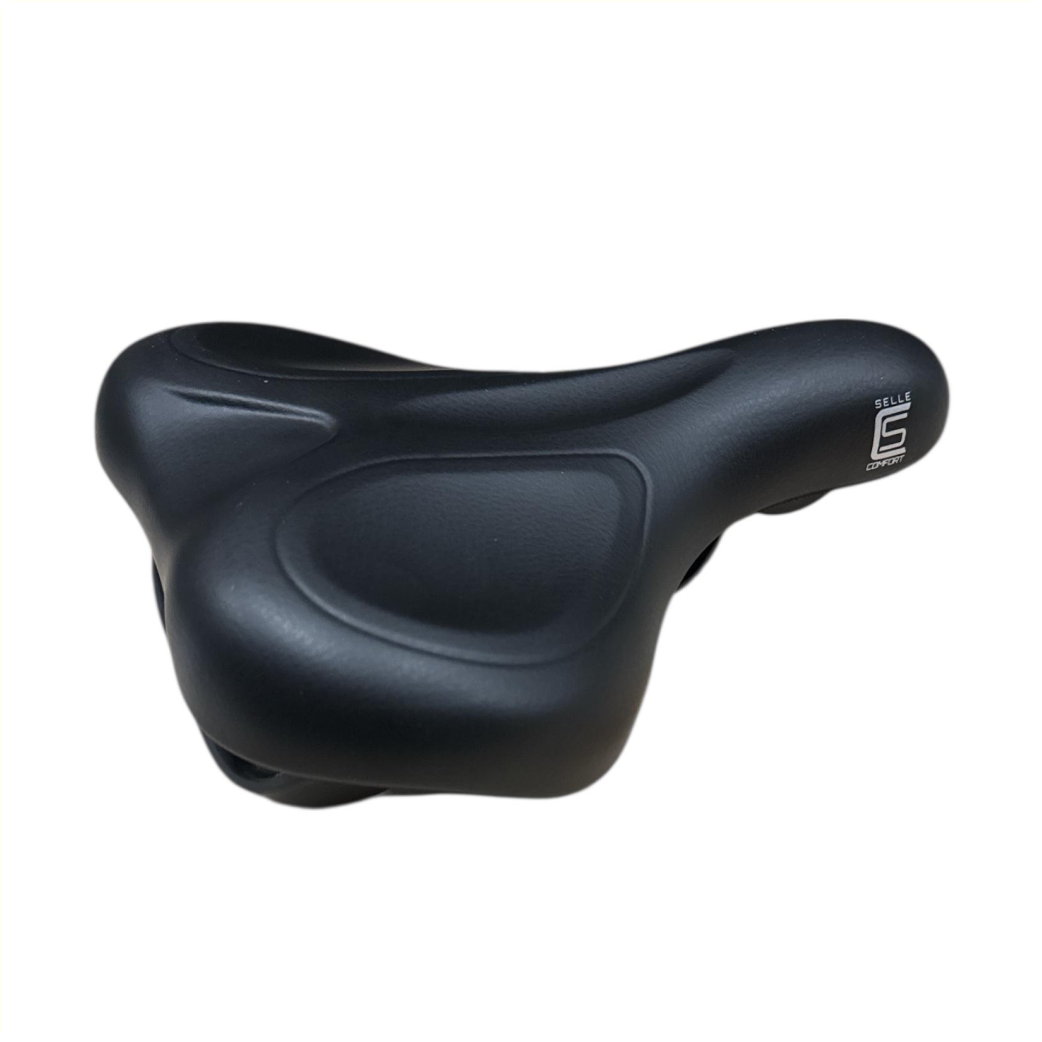 Selle Comfort saddle E-Bike Soft medium black with handle, without strap