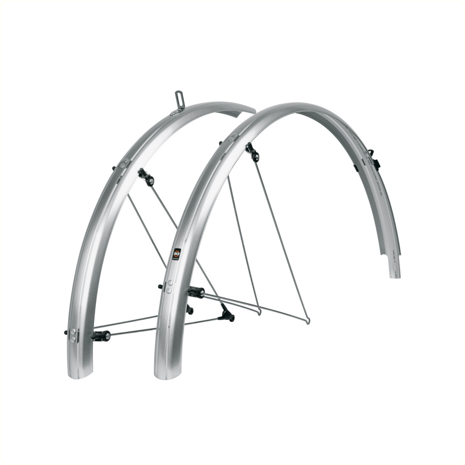 SKS bleumels basic 45mm mudguard set, Silver