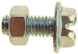 Fender bolt m5x25 incl. nut per 50